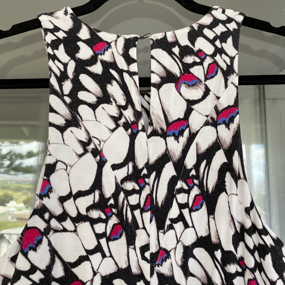 Halter Tank Multi-Color Blouse - Picture 6 of 6